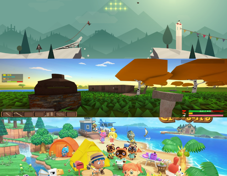 Simple Unreal Engine Game
      with Chill Open World aspects. Similar to Animal Crossing. We enjoyed the idea of making something peace and involved farming and exploration.