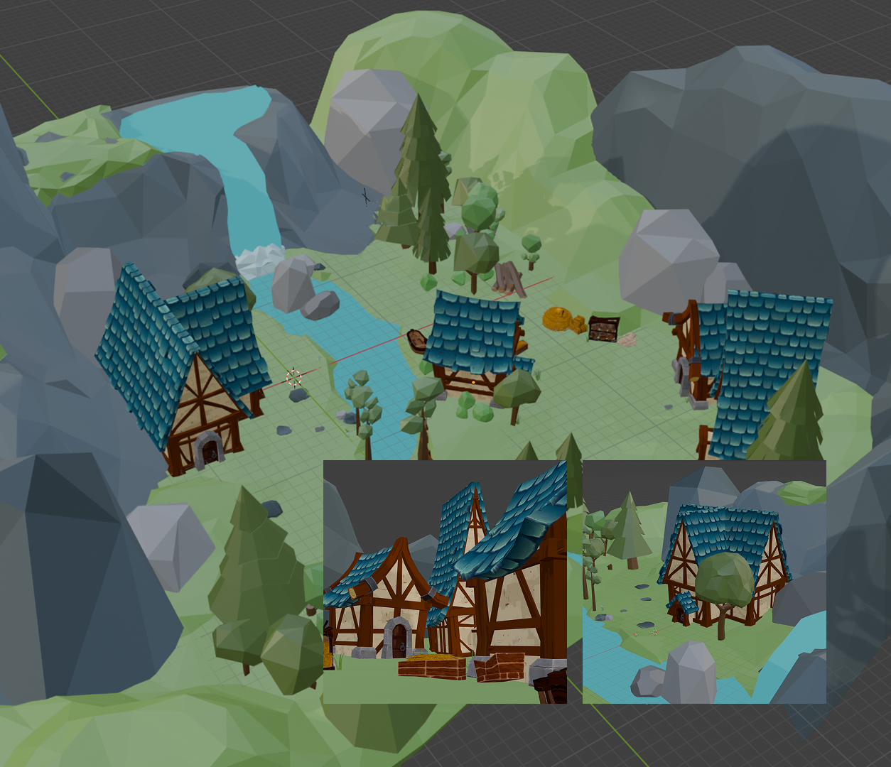 HMI... incorporate decorations and trees to add interest into the scene while maintaining the visual style of the scene?<br>
      <br>
      Plan: Use online assets to enhance the scene while ensuring they align with the visual style.<br>
      <br>
      Act:<br>
      Research and select assets that match the design.<br>
      Learn how to integrate and modify assets effectively.<br>
      Apply textures from online sources.<br>
      Ensure proper placement for a natural integration into the environment.<br>
      <br>
      Observe: Evaluate how well the assets blend with the environment.<br>
      <br>
      Reflect: Make adjust textures and placement as needed thought-out the process for better overall aesthetic.<br>
      <br>
      Assets: <br>
      <a href='https://www.fab.com/listings/dbc49f41-e739-40c4-a09c-3587d30180de' target='_blank'><p>Epic Games Fab - JustCreate</p></a>
      <a href='https://www.fab.com/listings/d2c038a0-302b-4197-b22b-b6a1b21a703b' target='_blank'><p> Epic Games Fab - Augusto Micheli Debard</p></a>